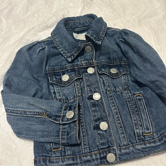 Gap Minnie Mouse Embroidered Gap Jacket Size 3T - Picture 3 of 6